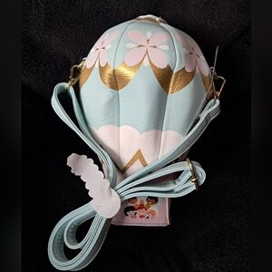 Disney Small World Hot Air Balloon Crossbody